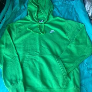 Nike hoodie/sweatshirt - green